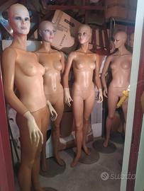 Manichino donna  vintage  anni 70