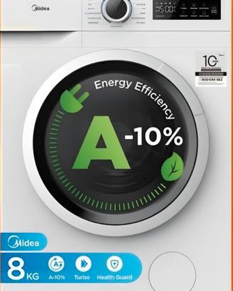 LAVATRICE MIDEA 8 KG E FRIGO INDESIT NUOVI