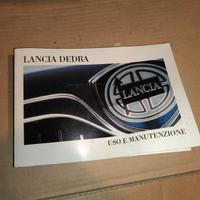 Manuale Uso e Manutanzione Lancia Dedra
