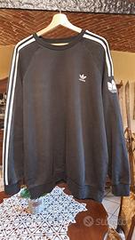 Felpa nera Adisas Ragazzo/uomo taglia xl
