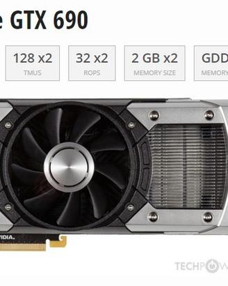 Nvidia GeForce GTX690 GIGABYTE 2GPU 3072CUDA