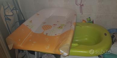 Fasciatoio bagnetto Brevi Bagnotime reversibile