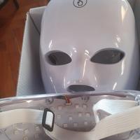 maschera viso a led