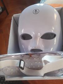 maschera viso a led
