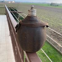 Borraccia italina ww2 cuoio