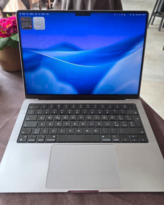 Macbook Pro 14" M1 16GB RAM - 580 cicli batteria