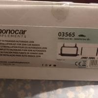 kit fissaggio autoradio 2 din Subaru justy Daihat