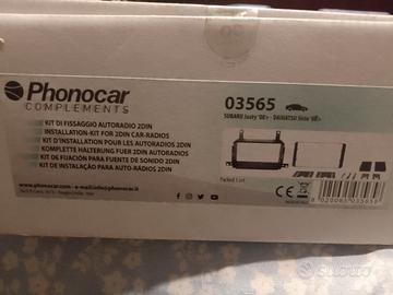 kit fissaggio autoradio 2 din Subaru justy Daihat