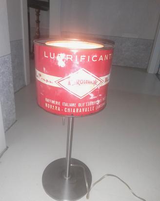 lampade artigianali  con fusti olio