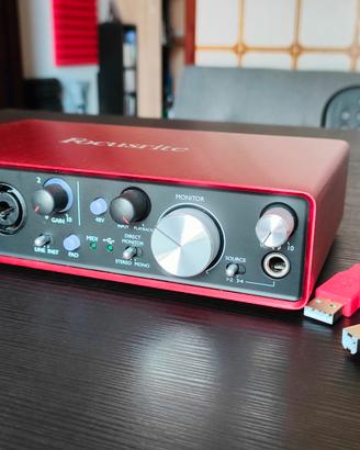 Interfaccia audio Focusrite Scarlett 2i4