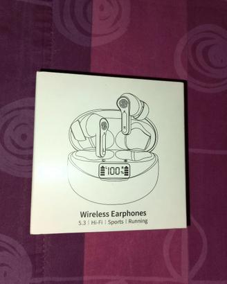 Auricolari Bluetooth Wireless (Nuovi)