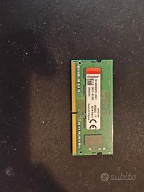 RAM 4 GB DDR4 Kingston 