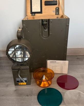 Lampada Esercito Tedesco con filtri