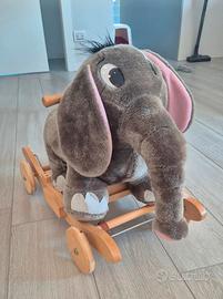 Dondolo elefante con ruote Small Foot