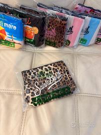 pochette MC2 Saint Barth leopardata nuova original