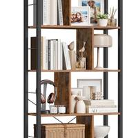 libreria e mobile ingresso stile industriale