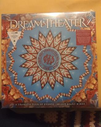 Dream Theater live 3lp colori più CD sigillato