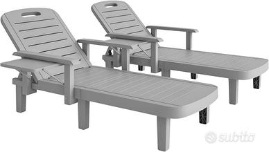 Coppia lettini prendisole