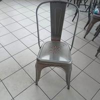Sedie acciaio bar/bistrot