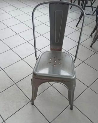 Sedie acciaio bar/bistrot
