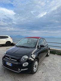 FIAT 500 1.2 GPL/Benzina Cabrio – nera e rossa