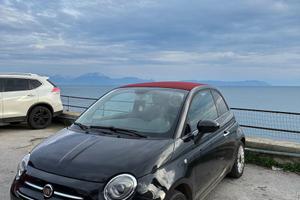 FIAT 500 1.2 GPL/Benzina Cabrio – nera e rossa