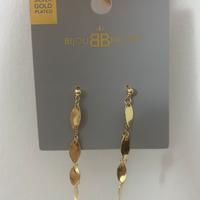 Orecchini a perno pendenti a foglia Bijou Brigitte