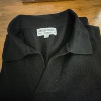 MAGLIA CON COLLETTO MISTO CASHMERE E LANA 