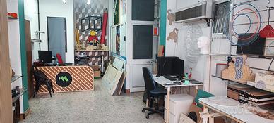 Laboratorio falegnameria, Insegne, neon, Plexiglas