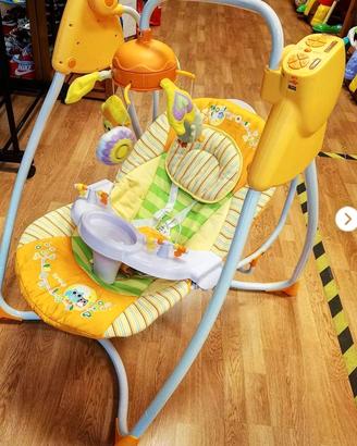 Sdraietta brevi  dondolo automatica  Due sdraiette