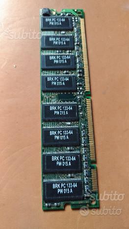 1GB Kit 2x 512MB Modules PC133 133MHz NON-ECC SD DIMM Desktop 168-pin Memory Ram