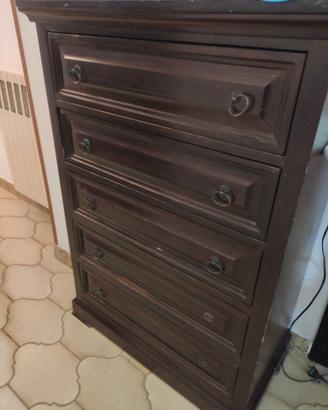Cassettiera legno