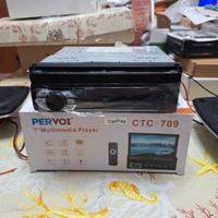 autoradio 1 din con schermo estraibile CTC - 709