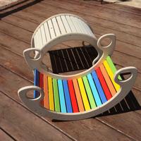 Dondolo, torre, triangolo Pikler montessoriani