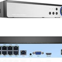 NVR Hiseeu 8CH 4K POE H.265 48V