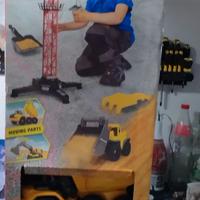 gru e camion volvo construction set dickie