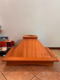 Cappa cucina in legno massello