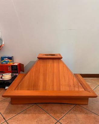 Cappa cucina in legno massello