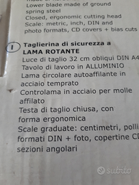 Taglierina per fogli A4