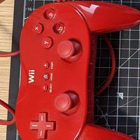 Nintendo Wii - Controller Classic Pro, Rosso