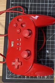 Nintendo Wii - Controller Classic Pro, Rosso