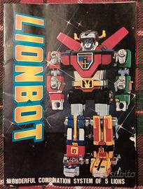 Lionbot Voltron da collezione 1986