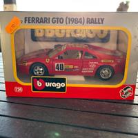 Ferrari GTO 1984 rally burago 1/24 Modellismo