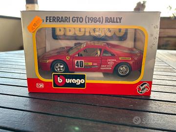 Ferrari GTO 1984 rally burago 1/24 Modellismo