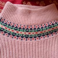 Maglione 100% Cashmere rosa