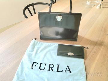Furla borsa e portafogli vintage