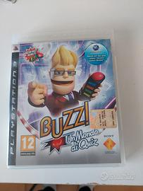 BUZZ UN MONDO DI QUIZ PS3 ITA RARO PLAYSTATION 