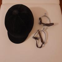 Cap e speroni  equitazione