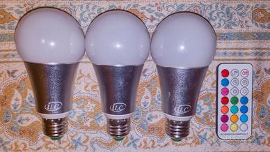 Lampadine LED RGBW con attaco E27