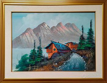 Quadro case di montagna